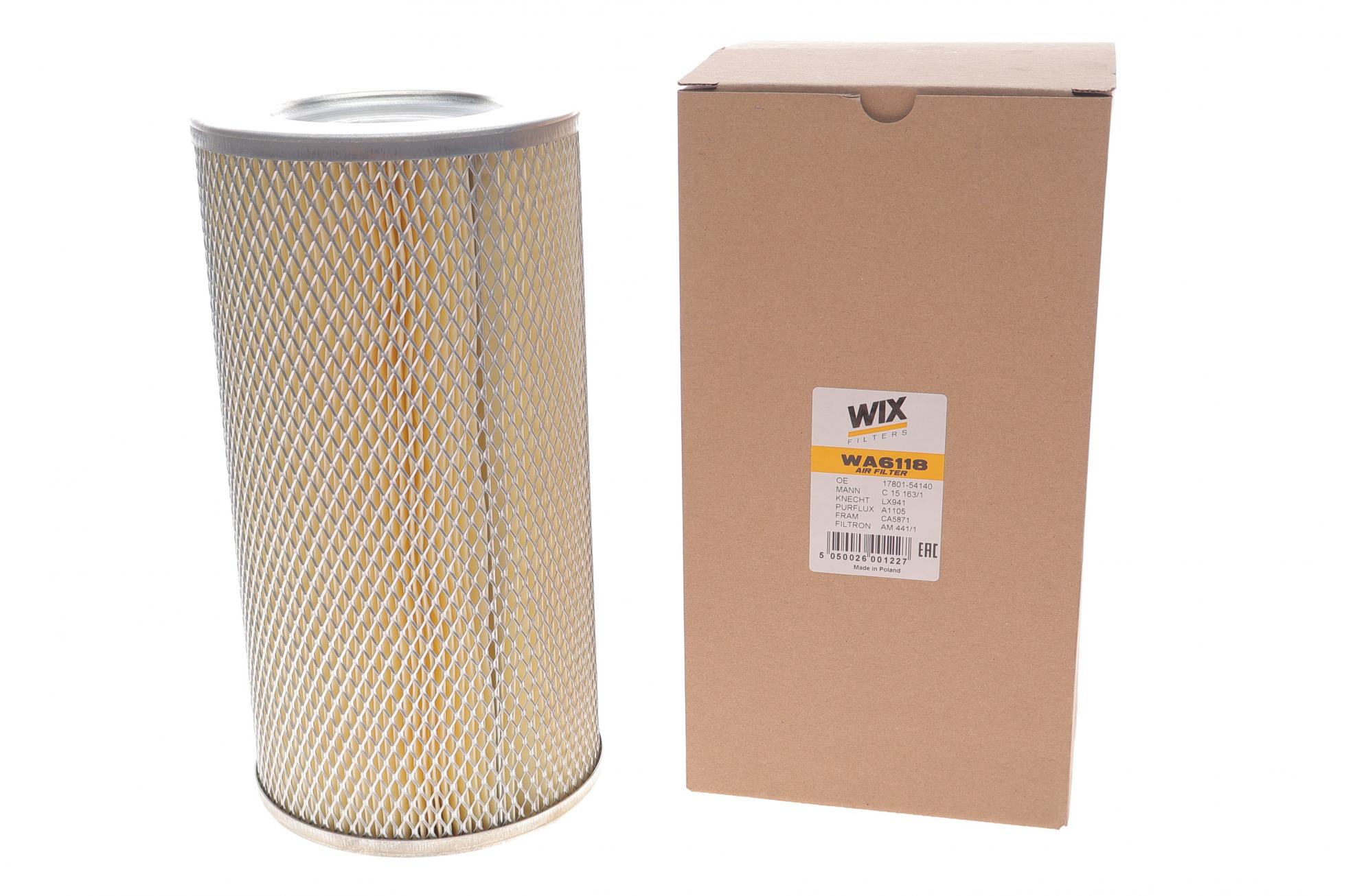 WA6118 WIX FILTERS